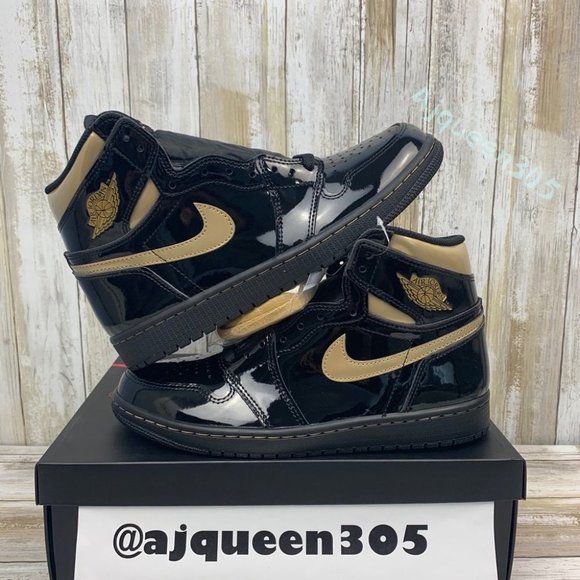 Air Jordan 1 Retro High OG Metallic Gold - Picture 2 of 6